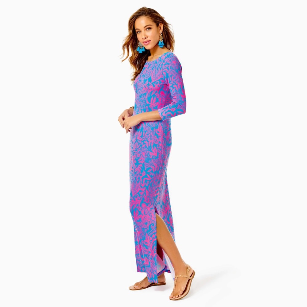 Lilly Pulitzer MORGANN 3/4 SLEEVE MAXI
